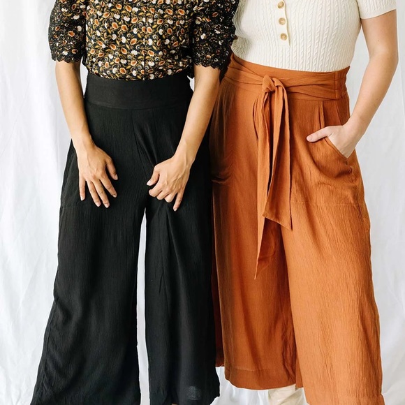 Sseko Wide Leg Pants in Amber - Picture 2 of 7